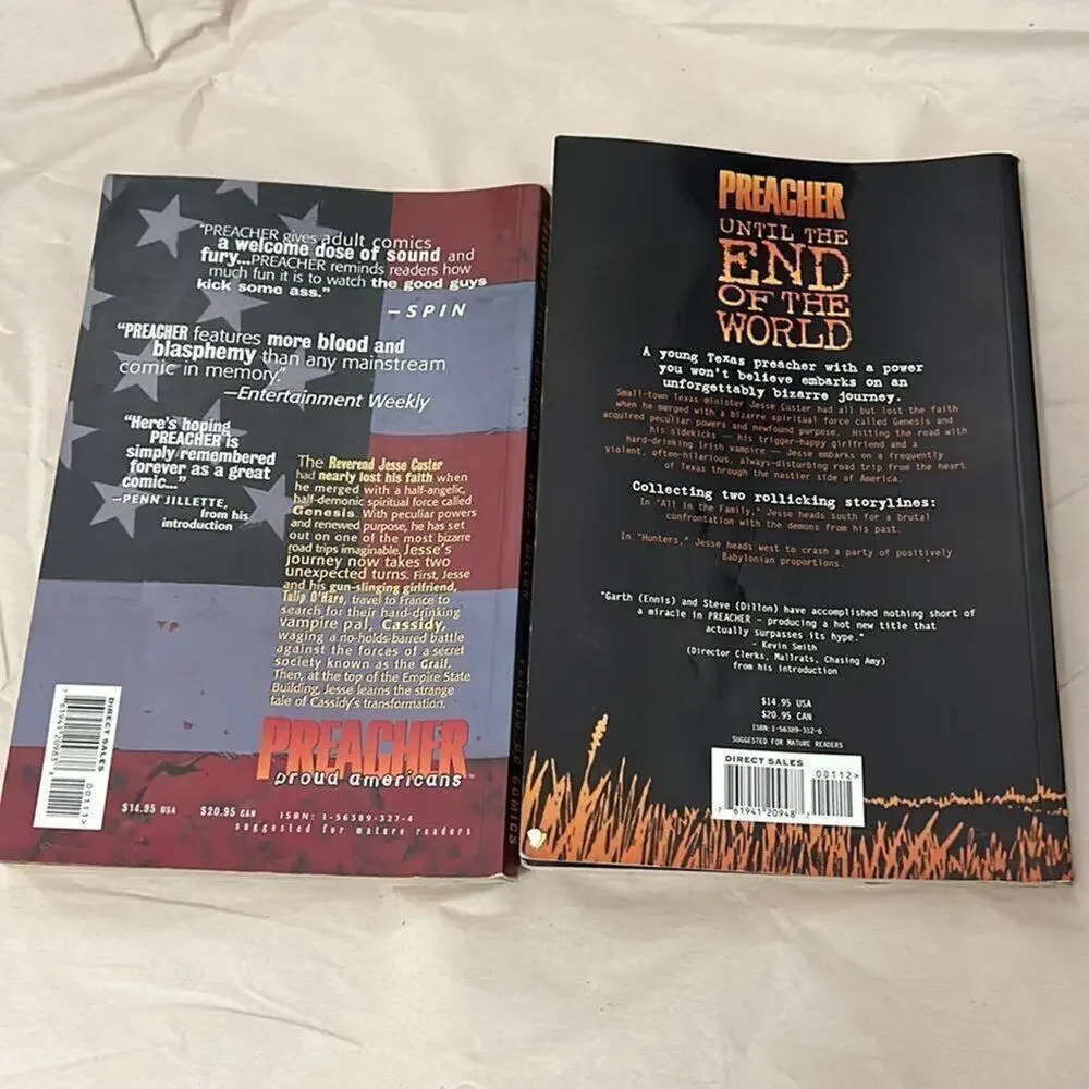 PREACHER  DC‎ COMICS BOOKS BUNDLE 2